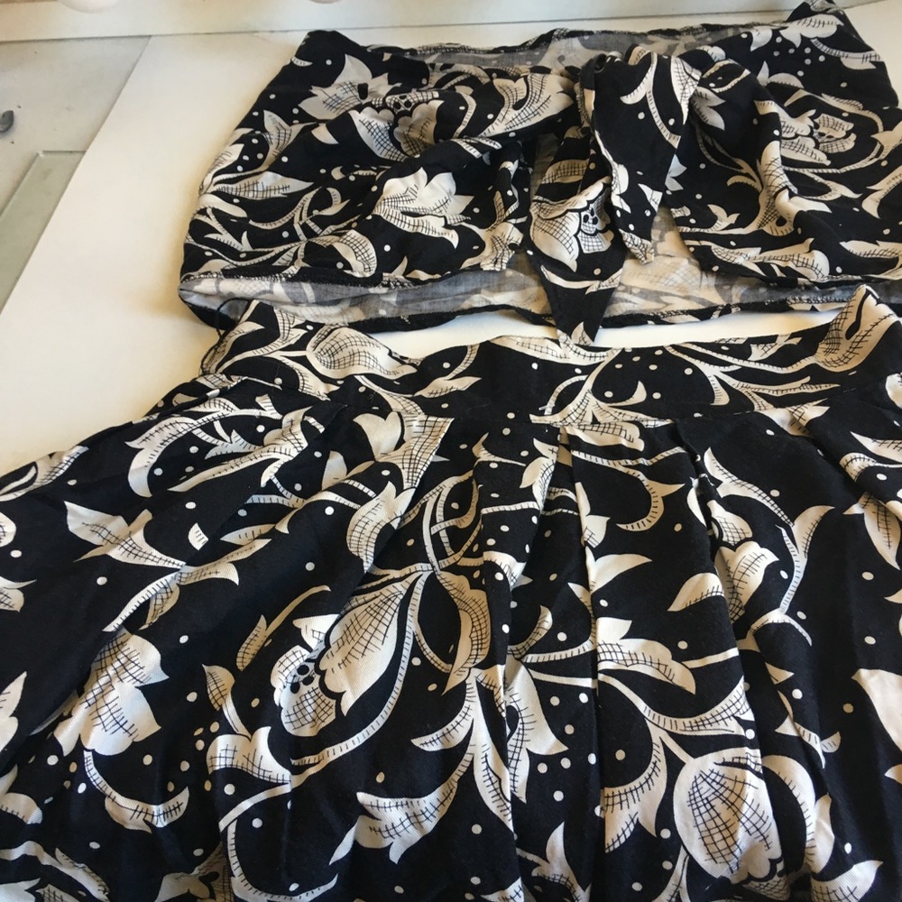 the vintage twin set and top skirt